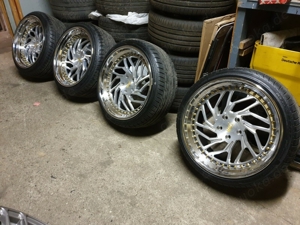 WCI Wheels 3tlg. 9,5 u. 10,5x19 Et35 5x112 23535 u. 2453519 neuwertig Custom