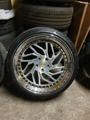 WCI Wheels 3tlg. 9,5 u. 10,5x19 Et35 5x112 23535 u. 2453519 neuwertig Custom Bild 2