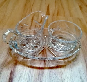 Kristall Schleuderstern Kaffeeservice