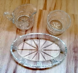Kristall Schleuderstern Kaffeeservice Bild 2