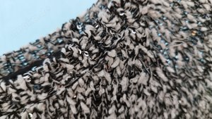 Pullover Bluseneinsatz mit Pailletten von Orsay 36-38 S-M Bild 2