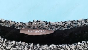 Pullover Bluseneinsatz mit Pailletten von Orsay 36-38 S-M Bild 3