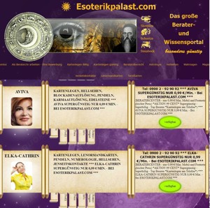 Astroberater Kartenleger Esoterik Job Bonn und ü-all Astrologie Hellsehen Esoterikportal Jobangebot