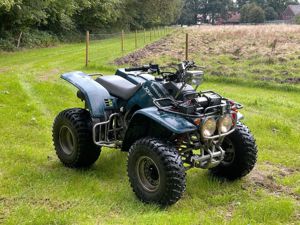 ATV Kawasaki KEF 300 Quad mit LOF, Seilwinde, Schneeschild, TÜV