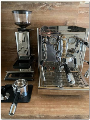 ECM Technika V Profi PID Rotationspumpe und ECM Mühle S-Automatik 64-Edelstahl