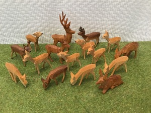 ERZGEBIRGE , Gruppe Rehe, Rehkitze,Hirsch 