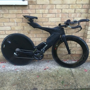 Stealth FALCO V TT Triathlon Di2 (Shiv Bars P5 Stem)