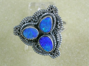 NEU: Ring Größe 18,2   57 925 Silber mit Opal