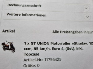 Motorroller "Strada"125