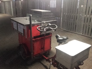 Grillfahrrad , Verkaufsfahrrad , Grillstand , Existenzgründung Bild 5