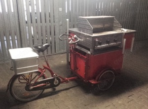 Grillfahrrad , Verkaufsfahrrad , Grillstand , Existenzgründung Bild 3
