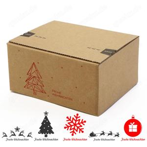 Versandkartons mit Verpackungsmaterial