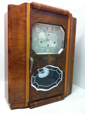 ODO 24 Wanduhr 10 Klangtäbe 10 Hämmer Guter Zustand Bj 1920 Rarität Bild 1