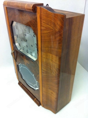 ODO 24 Wanduhr 10 Klangtäbe 10 Hämmer Guter Zustand Bj 1920 Rarität Bild 5