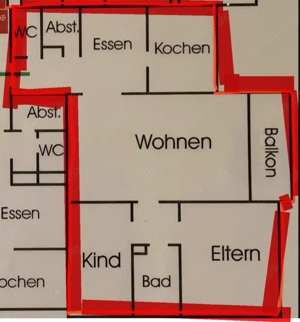 Wohnung 3,5 ZKB in Lampertheim ab 1.5.25 zu vermieten