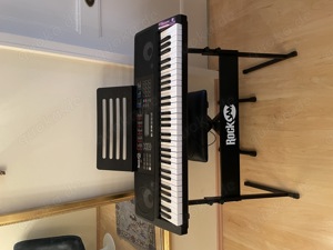 Rock Jam Keyboard RJ 761 mit viel Zubehör