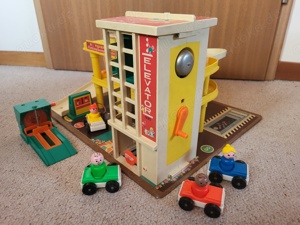 Fisher Price Parkgarage aus den 80er