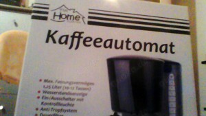 Kaffeemaschine neu im Karton Farbe schwarz! Bild 2