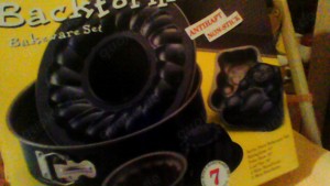 Backformenset neu 7 teilig im Karton !