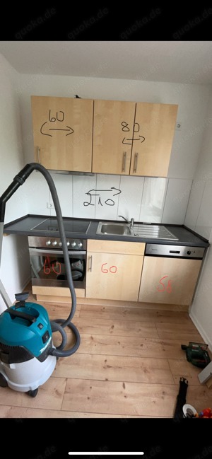 Küche inklusive Elektrogeräte