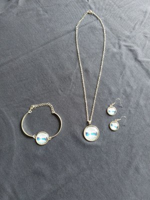 Lebensbaum Schmuckset: Halskette und Armband + GRATIS Ohrringe! Bild 2