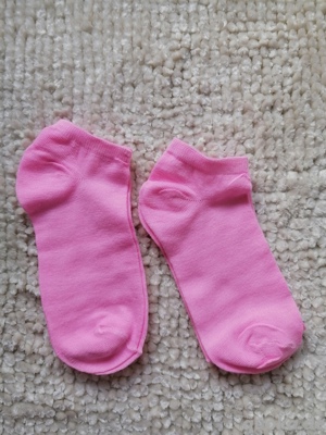 Pinke sneaker Socken 