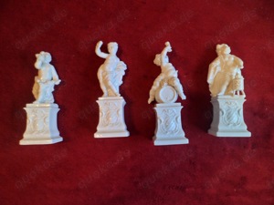 4 x Bustelli Putti - Nymphenburg Porzellan München - Germany