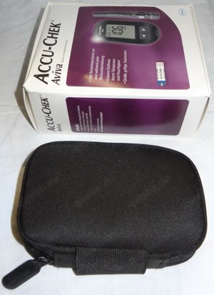 D Roche Accu-Chek Aviva System zur Blutzuckermessung gebraucht volle Funktion sehr gut erhalten