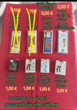 Fein-Kniestrümpfe, neu, one size, 4 Bilder Bild 4