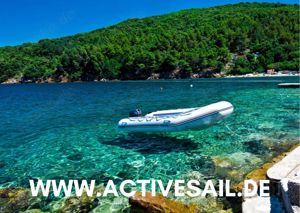 Segeln lernen im kleinen Team. Maximal 4 Teilnehmer an Bord. In der Adria - Istrien - Kroatien. Bild 2