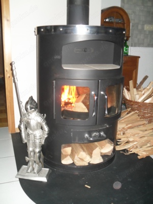 Holz - Ofen - Kohle   KaminOfen DKG Modell DOMINO 9KW