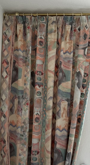 Übergardinen - 2 Deko Schals  komplett Bild 5