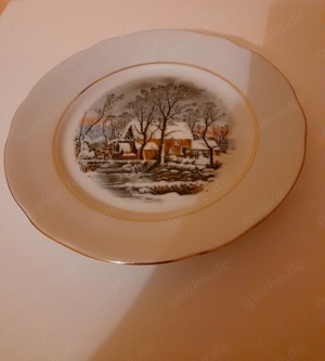 Porzellan  Gedeck 2teilig 60er Jahre