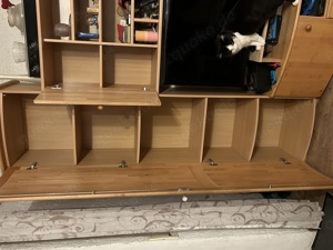 Wohnzimmerschrank Holz gut erhalten 
