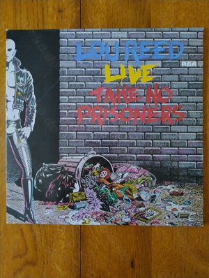 Lou Reed Live - Take No Prisoners, Vinyl-Doppel-LP, P1978, GER