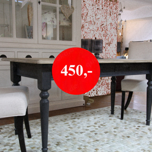 Esstisch Küchentisch Fichtentisch schwarz antik B180xT90xH78cm in Starnberg