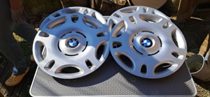4 x Radkappen BMW 15 Zoll silber