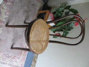 2 Bistrostühle, neues Geflecht