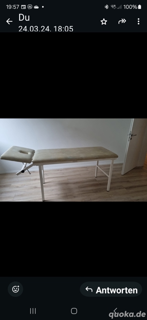 Massageliege 