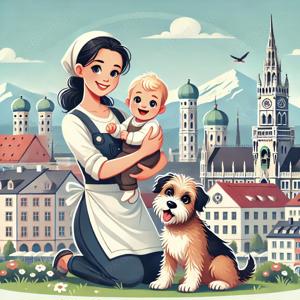 Vollzeit Nanny gesucht   Gut bezahlt, eigenes Apartment, München