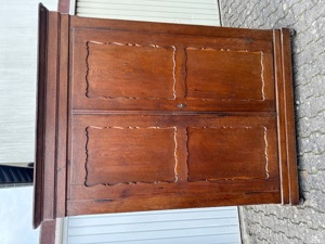Mächtiger Biedermeier  Schrank in Massiv Eiche um 1850 Wohnfertig Bild 1