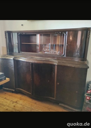 Buffet Schrank Sideboard Vitrine Retro Wohnzimmer Vintage 50er
