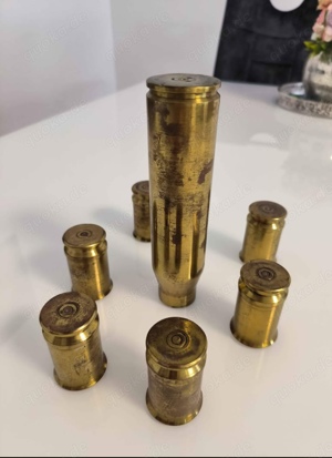 Handwerk Schnapsgläser aus echten Patronen  Bild 2