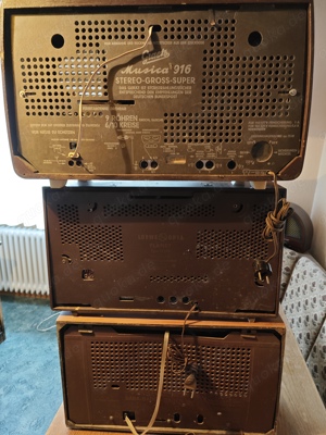 Konvolut 3 Röhrenradios Bild 5