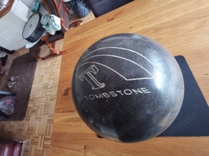 Bowlingkugel Tombstone Graue Steinoptik sehr guter Zustand