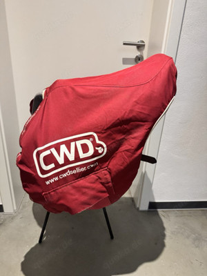 CWD 2GS Mademoiselle Sattel Braun 32 Kammer, 17  Sitzfläche  Bild 8