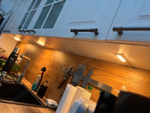 Nobilia Küche mit Kücheninsel ohne Geräte Bild 3