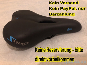 S'Trace Fahrrad Trekking Gel-Fahrrad Polstersattel,neu.