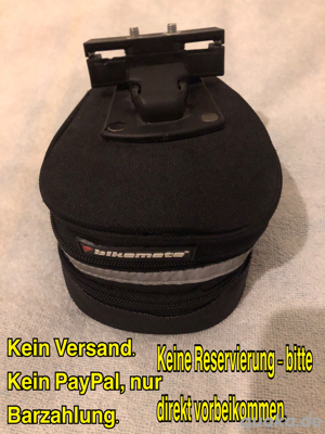 **Bikemate Fahrrad Satteltasche   Fahrradtasche Neu**