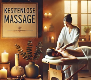 Kostenlose professionelle Wellnessmassage für dich (w)